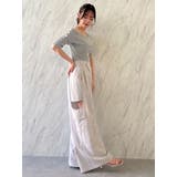 サイドオープンカーゴワイドパンツ | dazzlin | 詳細画像46