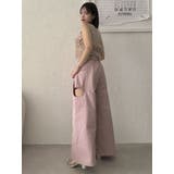 サイドオープンカーゴワイドパンツ | dazzlin | 詳細画像48