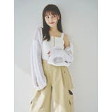 サイドオープンカーゴワイドパンツ | dazzlin | 詳細画像5