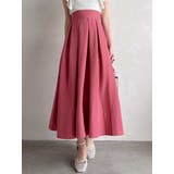 カラーメニータックスカート | dazzlin | 詳細画像1