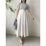 カラーメニータックスカート | dazzlin | 詳細画像10