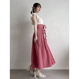 カラーメニータックスカート | dazzlin | 詳細画像15