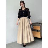 カラーメニータックスカート | dazzlin | 詳細画像18