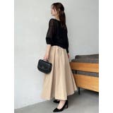 カラーメニータックスカート | dazzlin | 詳細画像20