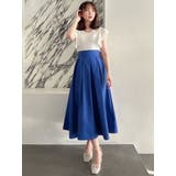 カラーメニータックスカート | dazzlin | 詳細画像22