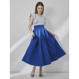 カラーメニータックスカート | dazzlin | 詳細画像3