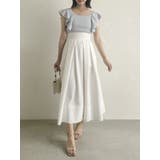 カラーメニータックスカート | dazzlin | 詳細画像6