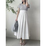 カラーメニータックスカート | dazzlin | 詳細画像7