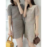 【WEB限定】ファンシーカラーニットミニスカート | dazzlin | 詳細画像27 