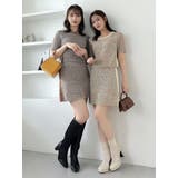 【WEB限定】ファンシーカラーニットミニスカート | dazzlin | 詳細画像28 