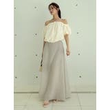 シアーニットフレアスカート | dazzlin | 詳細画像3 