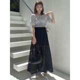 シアーニットフレアスカート | dazzlin | 詳細画像7 