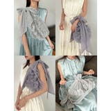 チュールフリルマルチwayビスチェバッグ | dazzlin | 詳細画像2