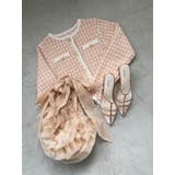 オレンジ | チュールフリルマルチwayビスチェバッグ | dazzlin