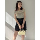 【WEB限定】2wayオフショルニットトップス | dazzlin | 詳細画像17 
