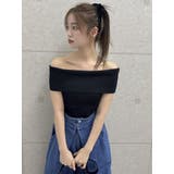 【WEB限定】2wayオフショルニットトップス | dazzlin | 詳細画像25 