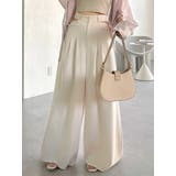 アイボリー | サイドオープンパンツ | dazzlin