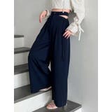 ネイビー | サイドオープンパンツ | dazzlin