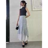 チュールレイヤードレースマーメイドスカート | dazzlin | 詳細画像24 