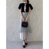 チュールレイヤードレースマーメイドスカート | dazzlin | 詳細画像33 