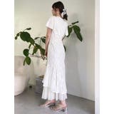 チュールレイヤードレースマーメイドスカート | dazzlin | 詳細画像6 