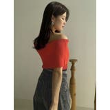 クロップドオフショルニットプルオーバー | dazzlin | 詳細画像21