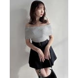 クロップドオフショルニットプルオーバー | dazzlin | 詳細画像29