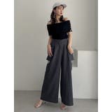 クロップドオフショルニットプルオーバー | dazzlin | 詳細画像46