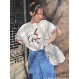 【ハローキティコラボ】50周年Tシャツ② | dazzlin | 詳細画像3