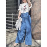 【ハローキティコラボ】50周年Tシャツ② | dazzlin | 詳細画像5