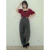 透かし編みニットカーデ | dazzlin | 詳細画像15