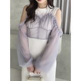 コルセットチュールビスチェ付カットワンピース | dazzlin | 詳細画像38