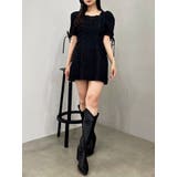 ギャザーデザインアソートミニワンピース | dazzlin | 詳細画像5