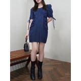 ギャザーデザインアソートミニワンピース | dazzlin | 詳細画像8