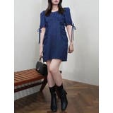 ギャザーデザインアソートミニワンピース | dazzlin | 詳細画像9