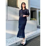 ベビーフリルシャーリングワンピース | dazzlin | 詳細画像5