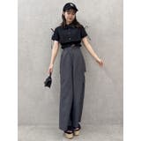 リボンスリーブショートシャツ | dazzlin | 詳細画像10