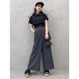 リボンスリーブショートシャツ | dazzlin | 詳細画像11