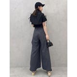 リボンスリーブショートシャツ | dazzlin | 詳細画像12