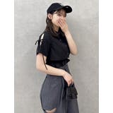 リボンスリーブショートシャツ | dazzlin | 詳細画像13