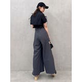 リボンスリーブショートシャツ | dazzlin | 詳細画像2