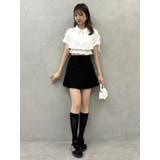 リボンスリーブショートシャツ | dazzlin | 詳細画像24