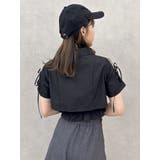 リボンスリーブショートシャツ | dazzlin | 詳細画像7