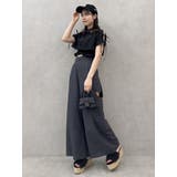 リボンスリーブショートシャツ | dazzlin | 詳細画像9