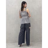 ショルダーリボンチュールペプラムビスチェ | dazzlin | 詳細画像25 