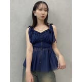 ショルダーリボンチュールペプラムビスチェ | dazzlin | 詳細画像27 