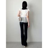 ショルダーリボンチュールペプラムビスチェ | dazzlin | 詳細画像36 