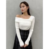 シアーチェックセミフレアースカート | dazzlin | 詳細画像46