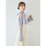 シアーチェックセミフレアースカート | dazzlin | 詳細画像5