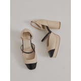 ベージュ | プラットフォームエレガントパンプス | dazzlin